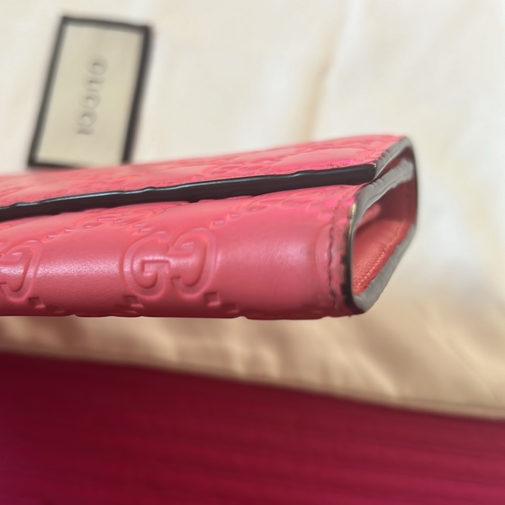 💖🚫SOLD🚫Gucci Guccisima Front Snap Wallet - Picture 10 of 14